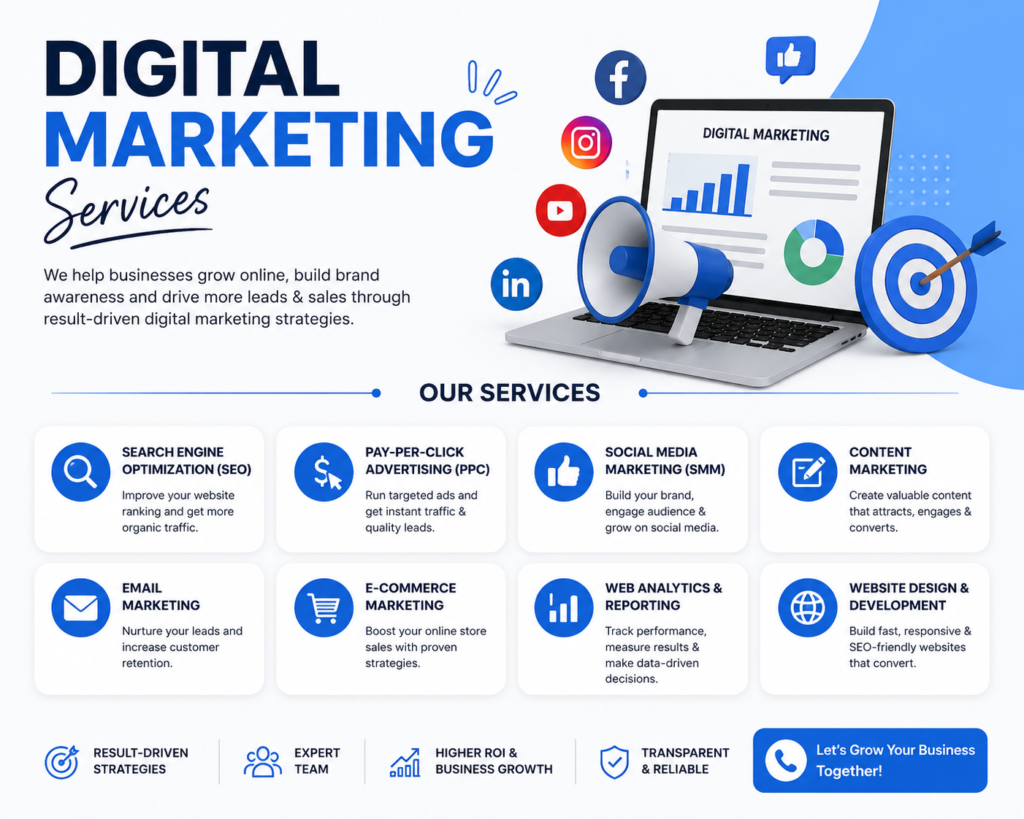 Digital marketing services
